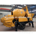mobile diesel concrete mixer and pump for hot sale hbts30-10-75R